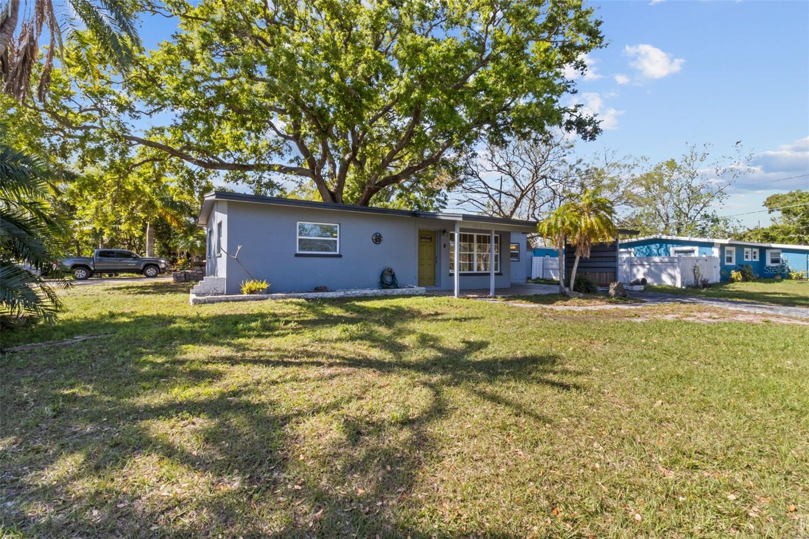 Large front lot. Perfect for a future addition