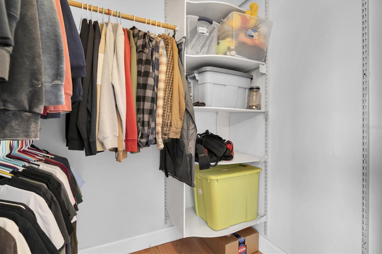 Upstairs Bedroom Walk-In Closet