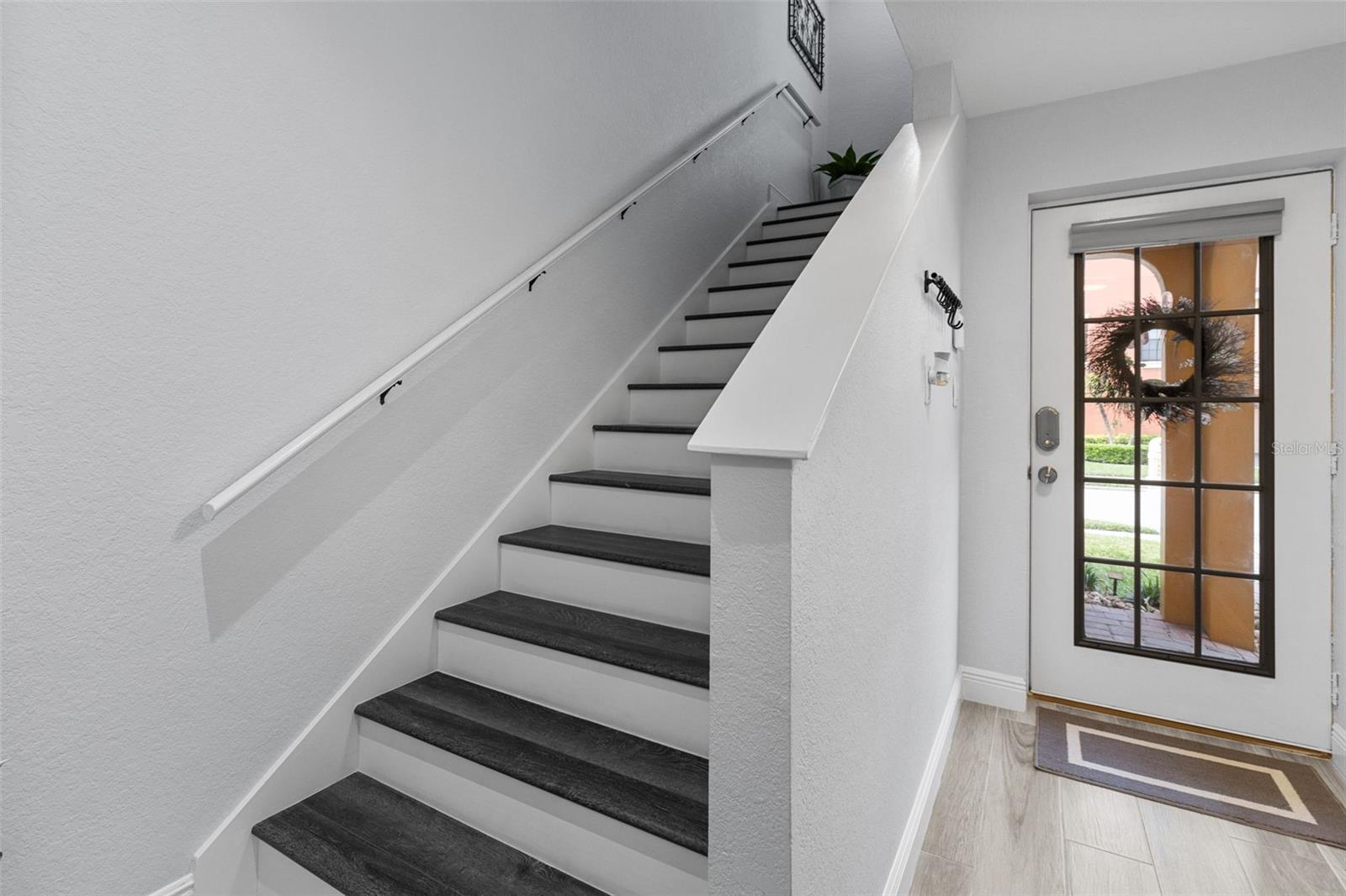 Stairs with Luxury vinyl