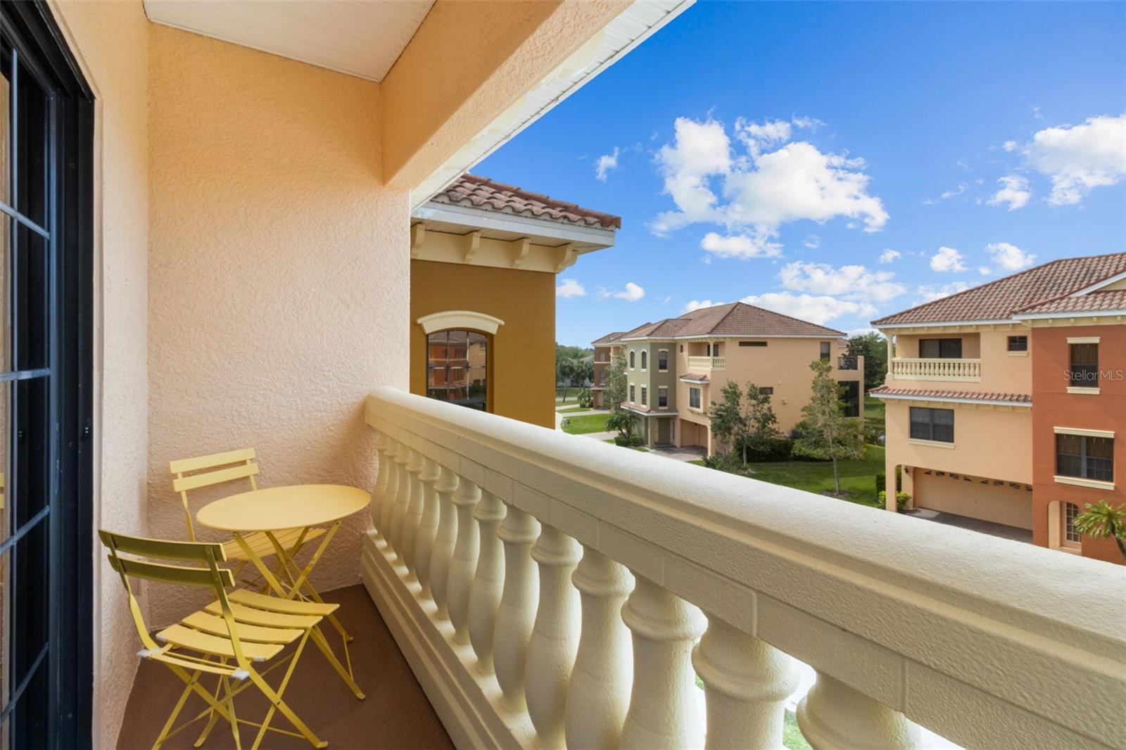 2nd BR on 3rd floor with Juliet Balcony