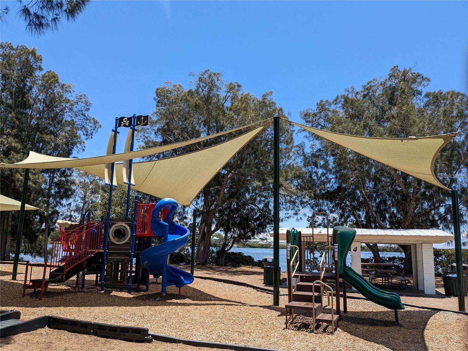 Playground at Sunset Beach and Park