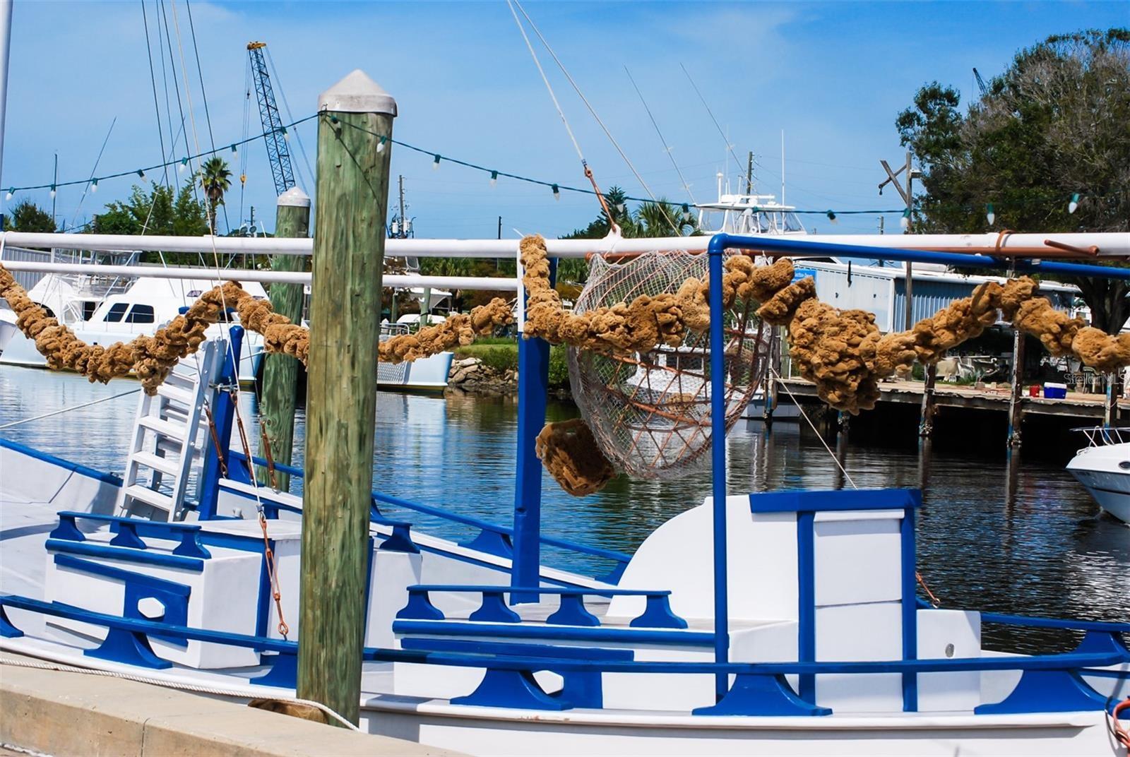 The World Famous Sponge Docks downtown Tarpon Springs
