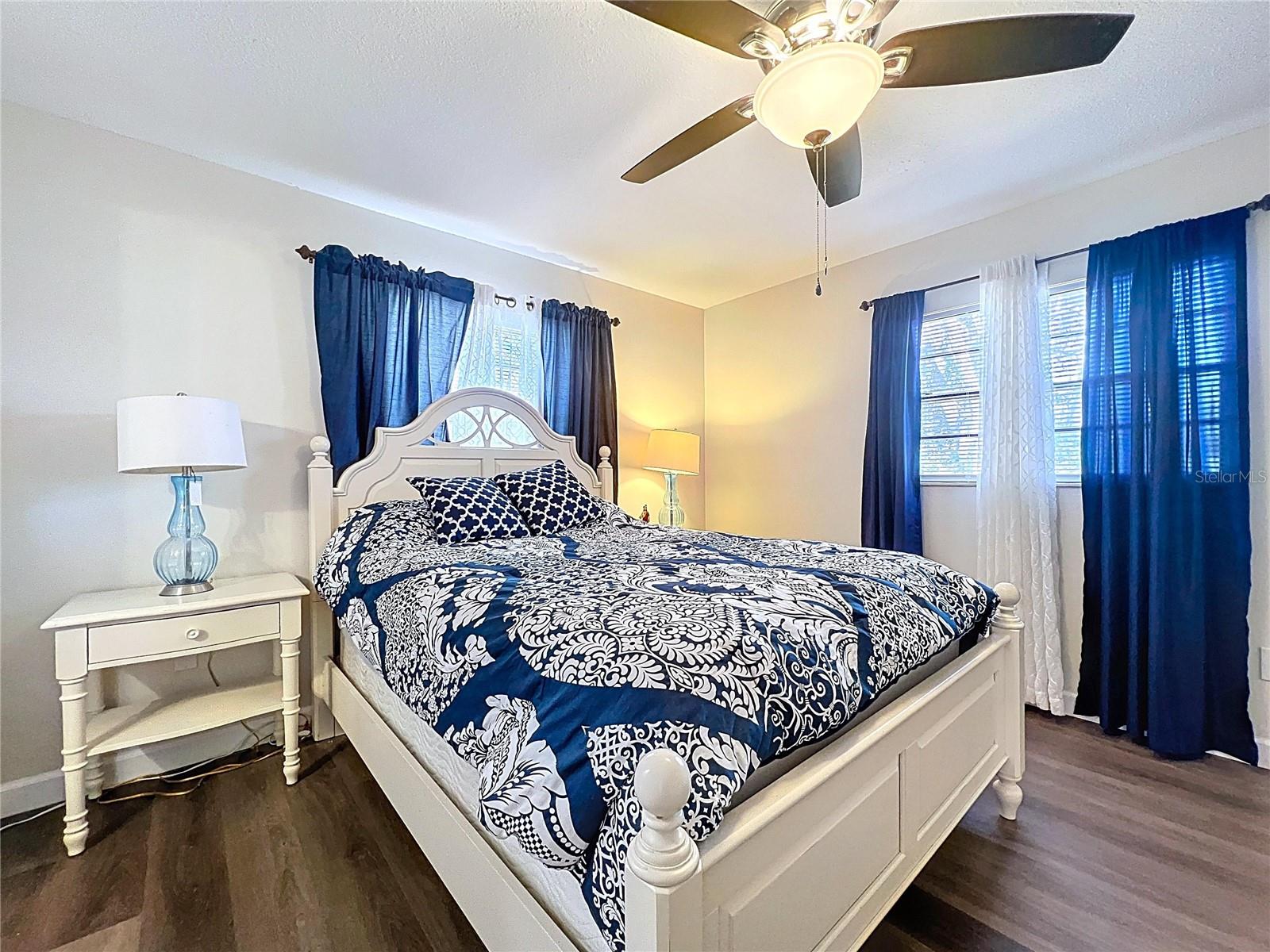 Primary bedroom with walk in closet and en suite