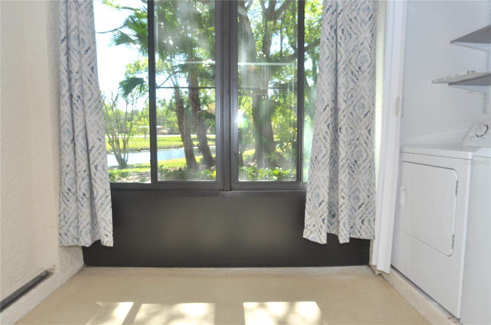 Enclosed patio