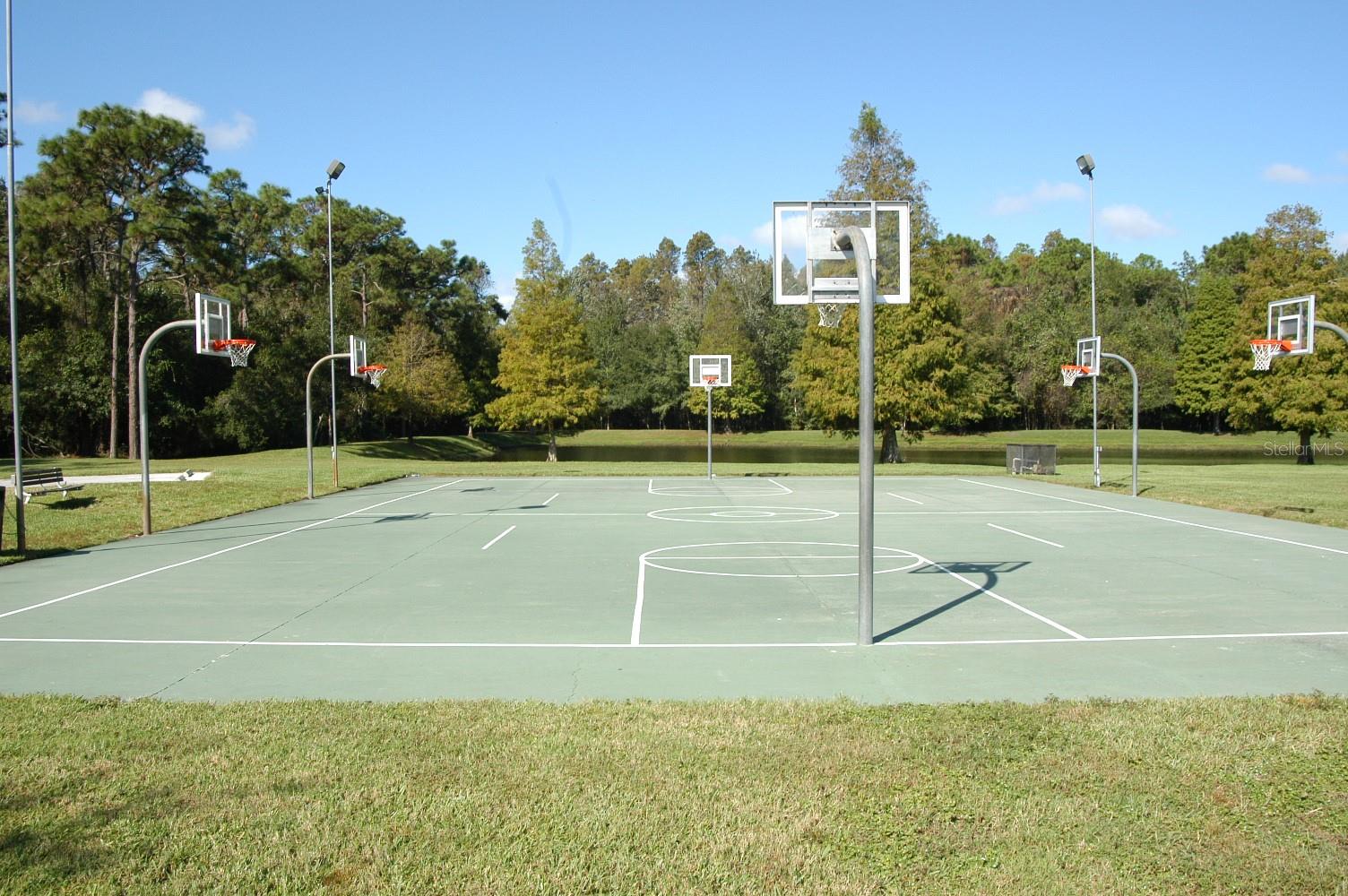 Ridgemoor Basketball courts