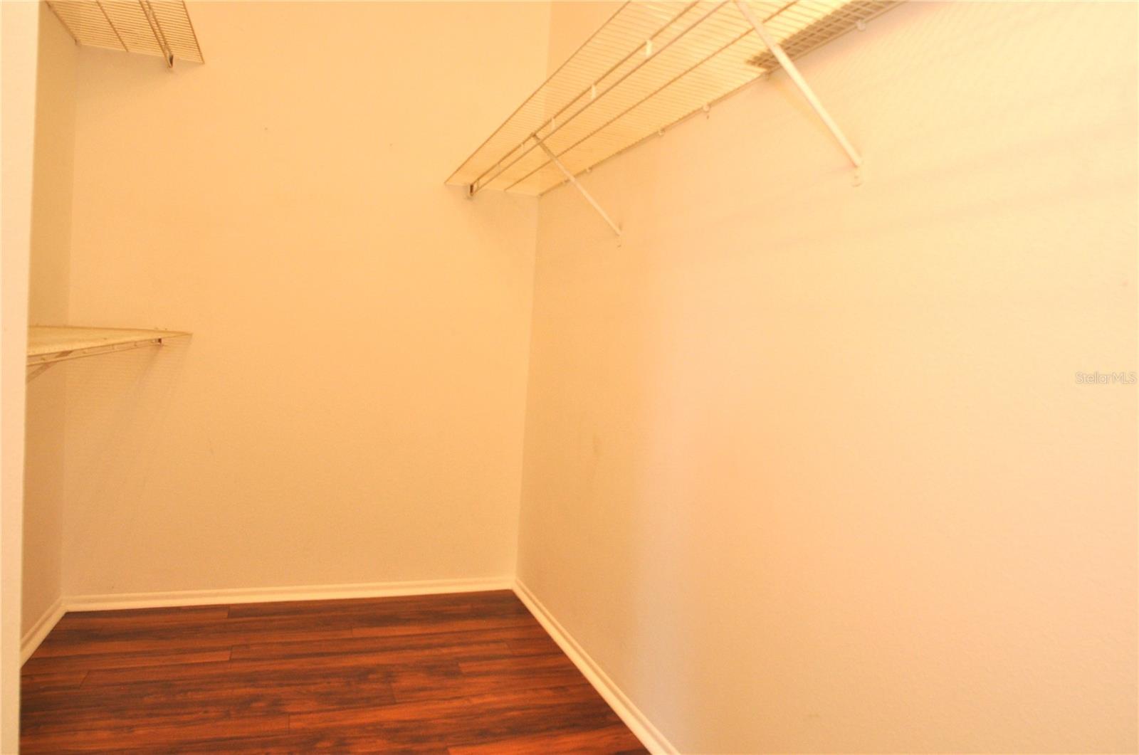 Primary bedroom walk-in