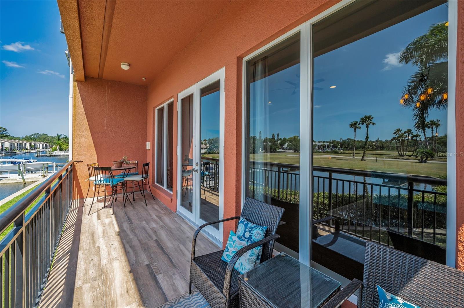 Second floor balcony