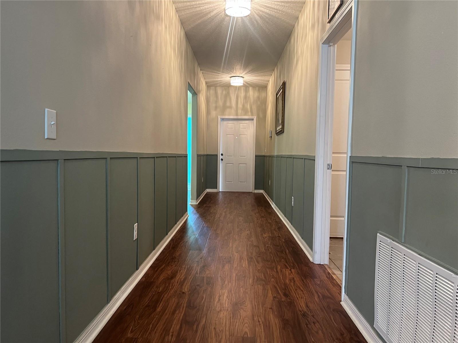 Hallway leading to the front door