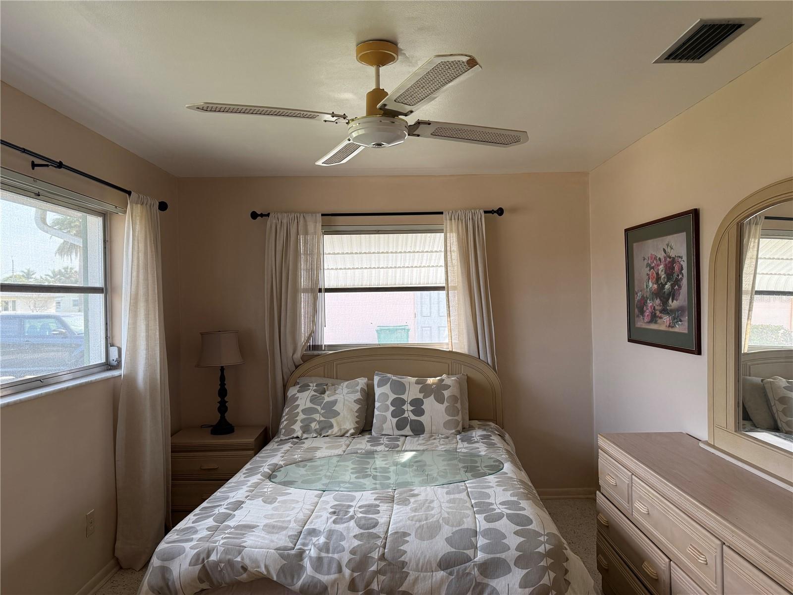 Bedroom 2 on the East Side of the house