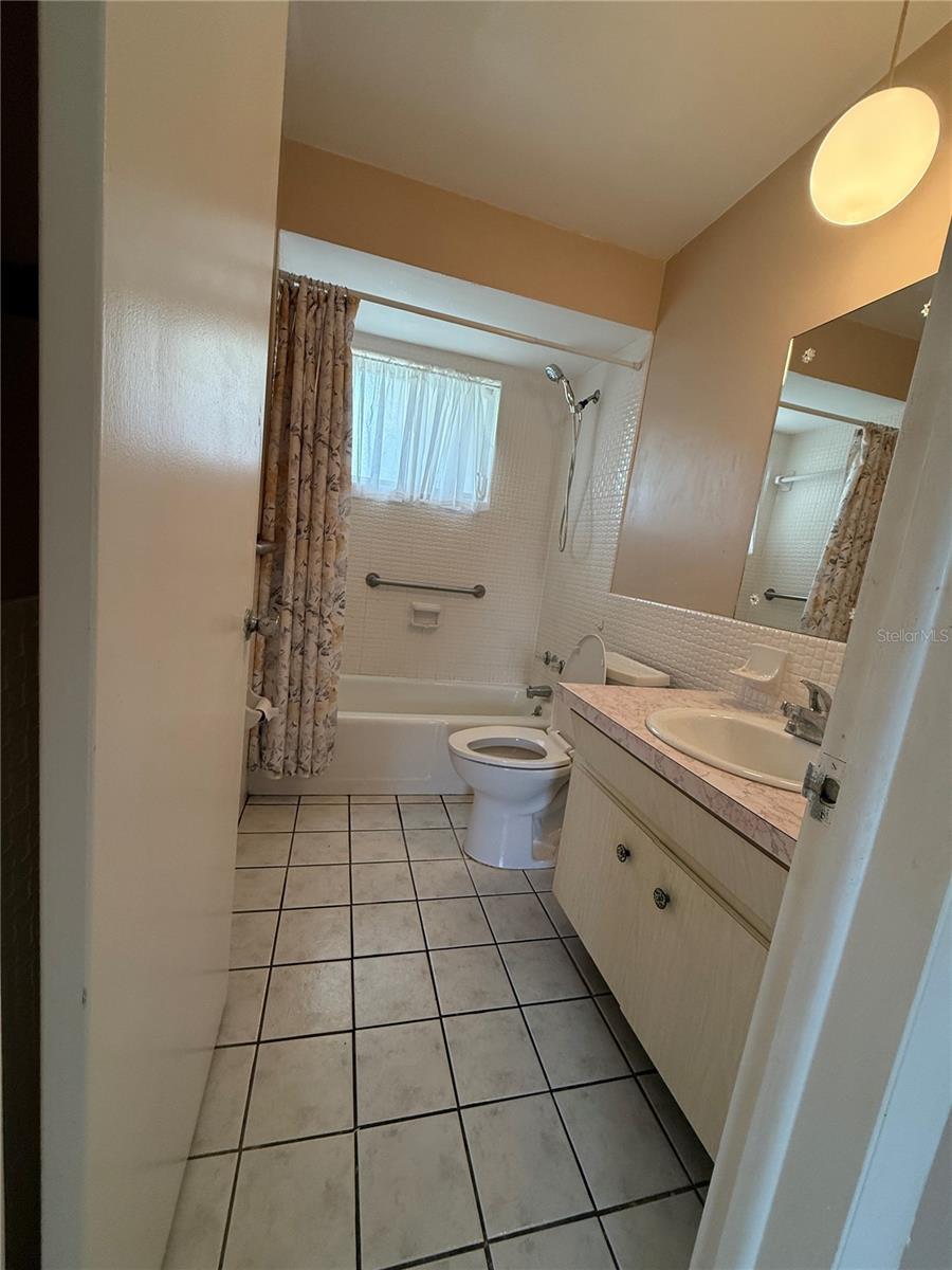 Bathroom 2 off of the