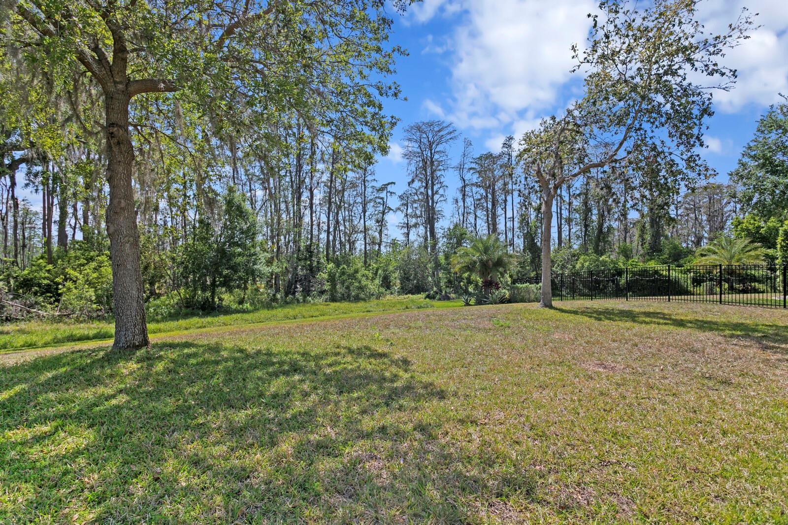 One fo the largest lots in the Sweetgrass community