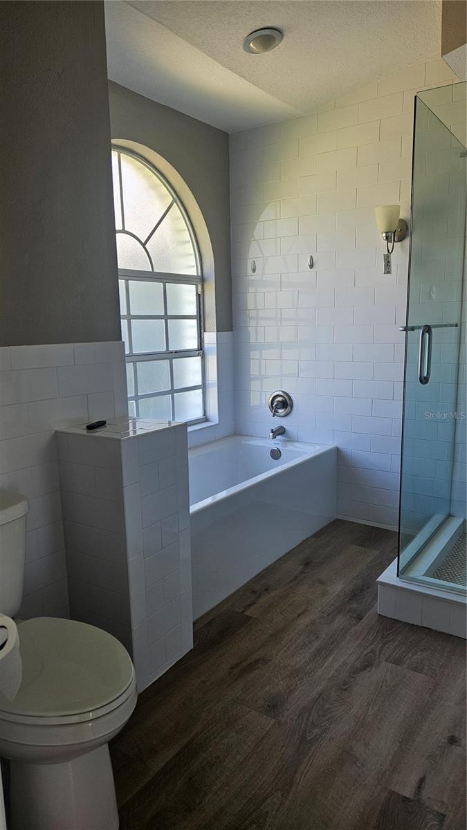 Primary Bath with separate tub