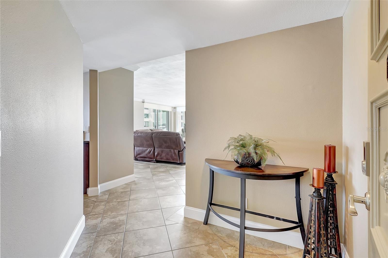 As you enter the home you have an inviting foyer