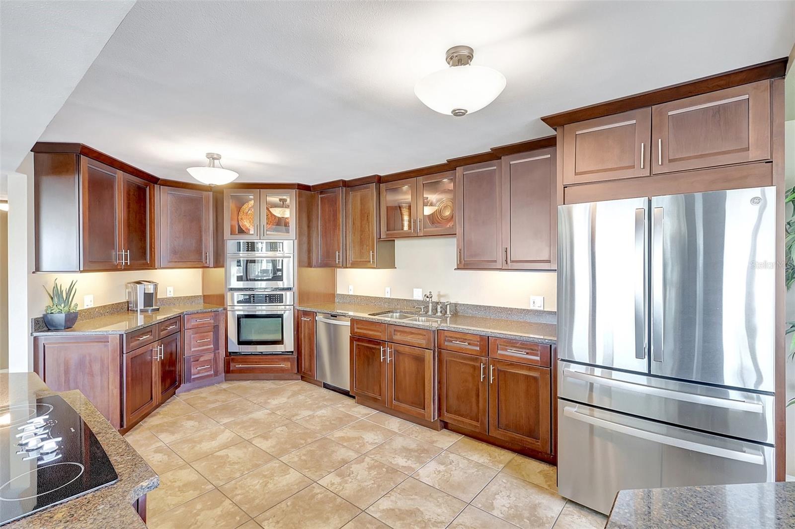 Another view of the kitchen