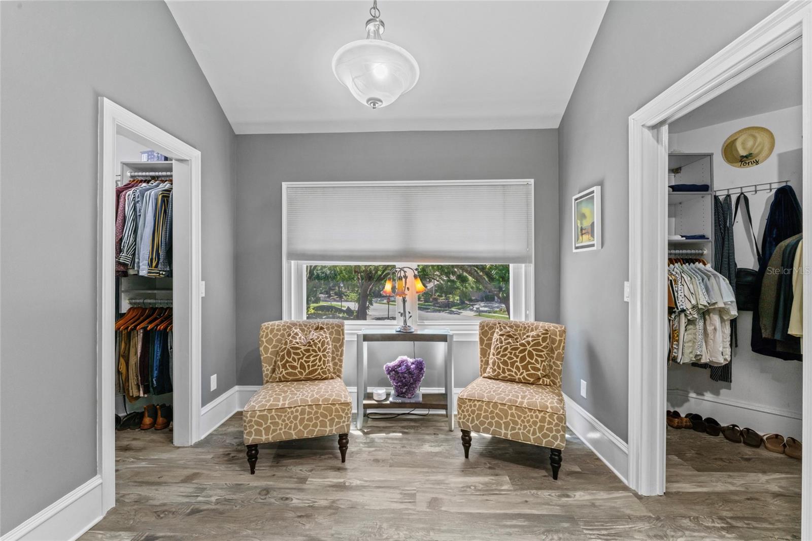 Primary room closets