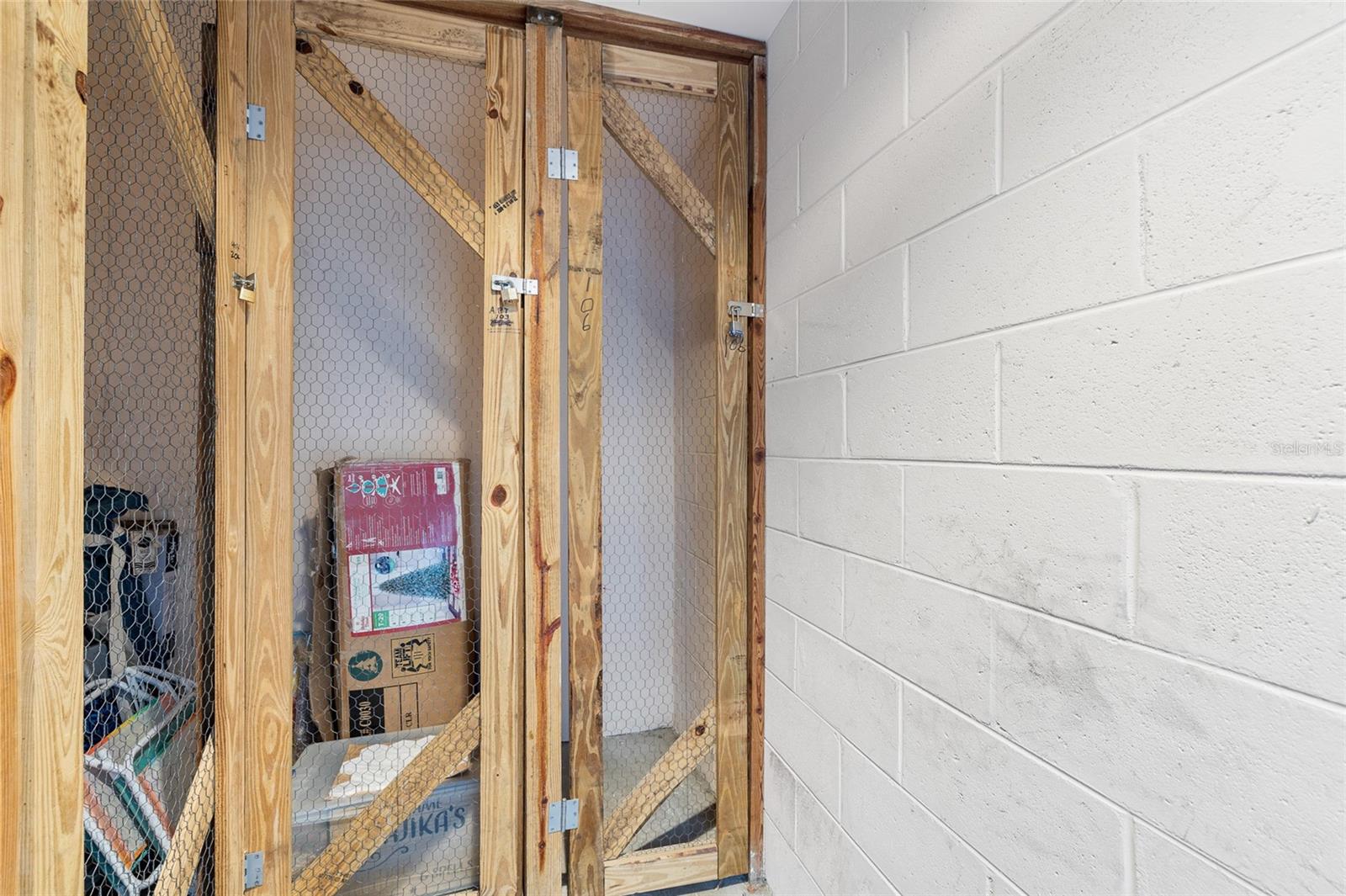 Designated storage unit!