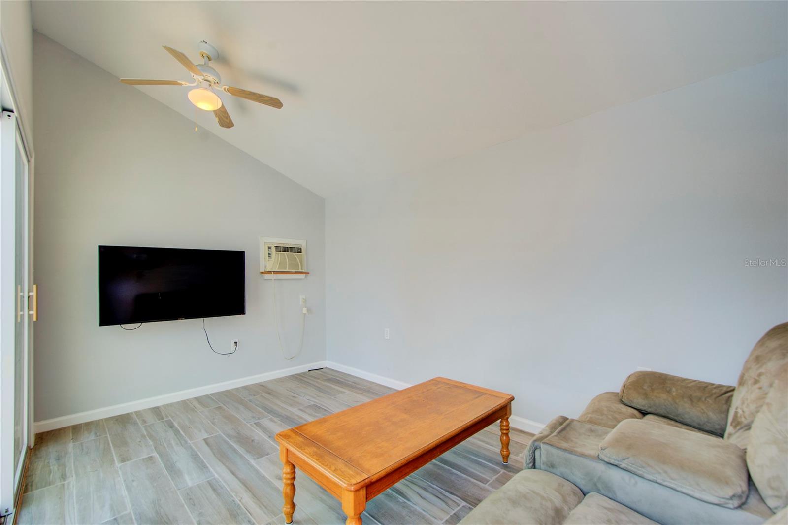 recreation cave, tv swivels to watch from pool or jacuzzi