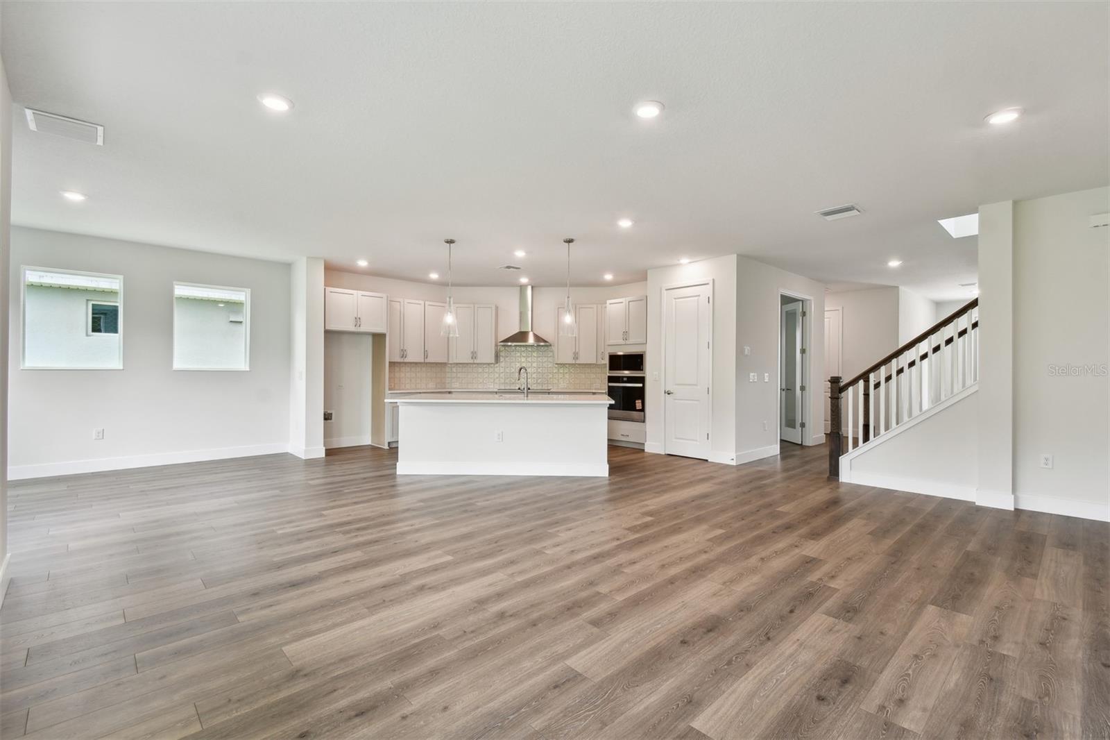 Family Room & Kitchen