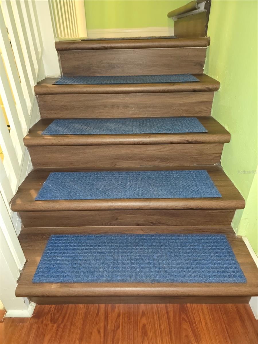 Wood Stairs to 2nd Floor