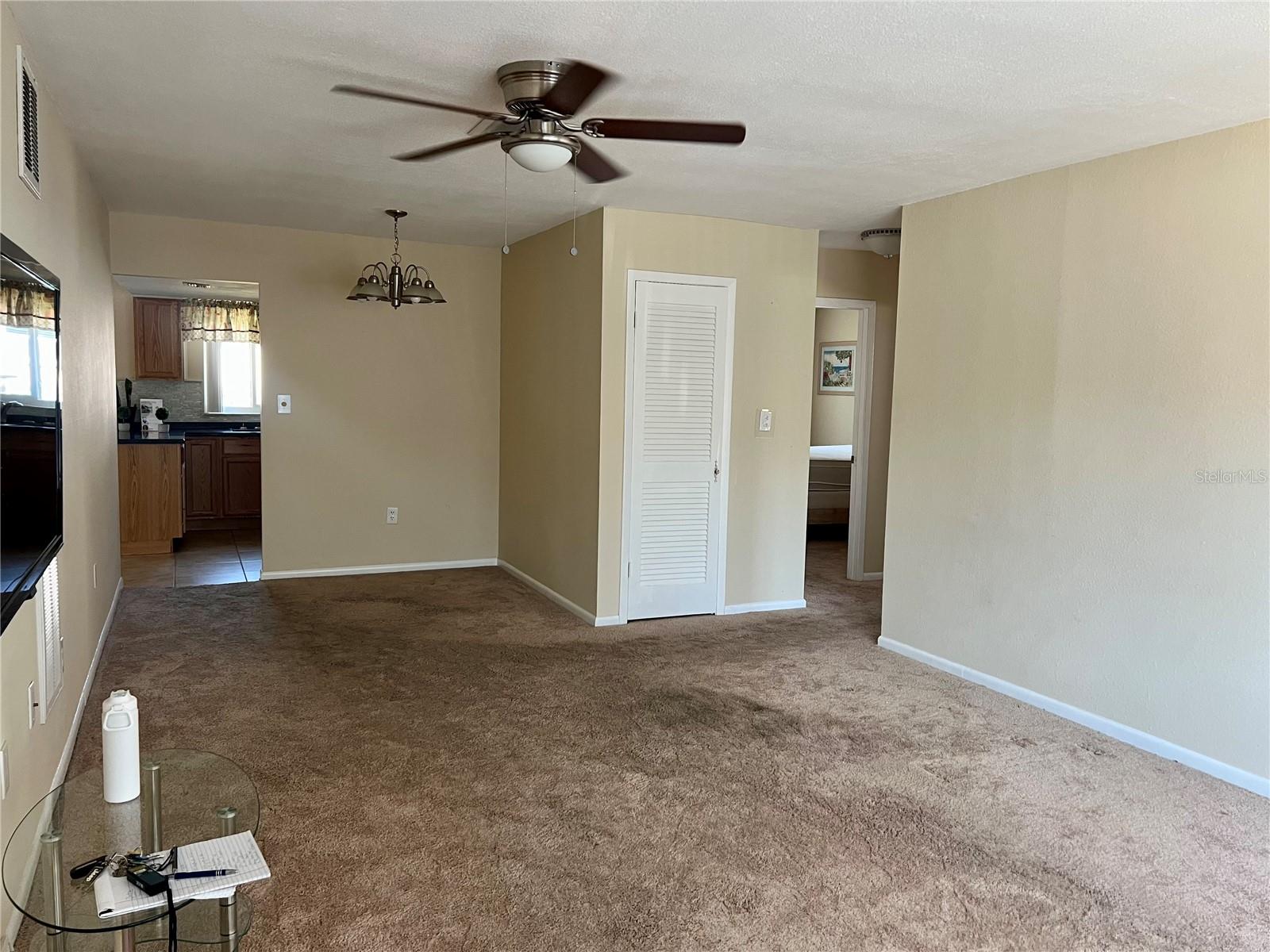 Living Room w/Office Area