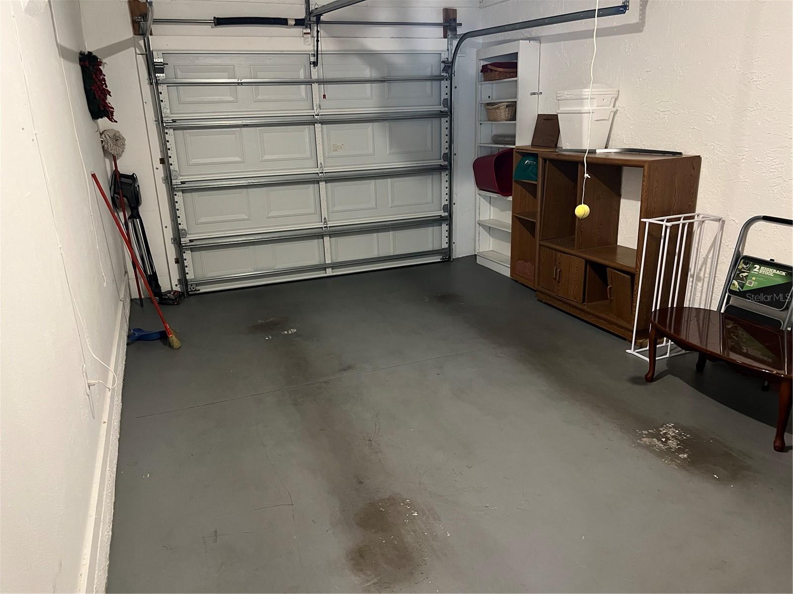Attached One Car Garage