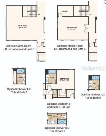 Structural options added include: Gourmet kitchen, study in place of flex, pocket sliding glass door at gathering room, tray ceilings at foyer, study, and primary suite, 8' interior doors, shower and garden tub at primary bath, and outdoor kitchen rough-in.