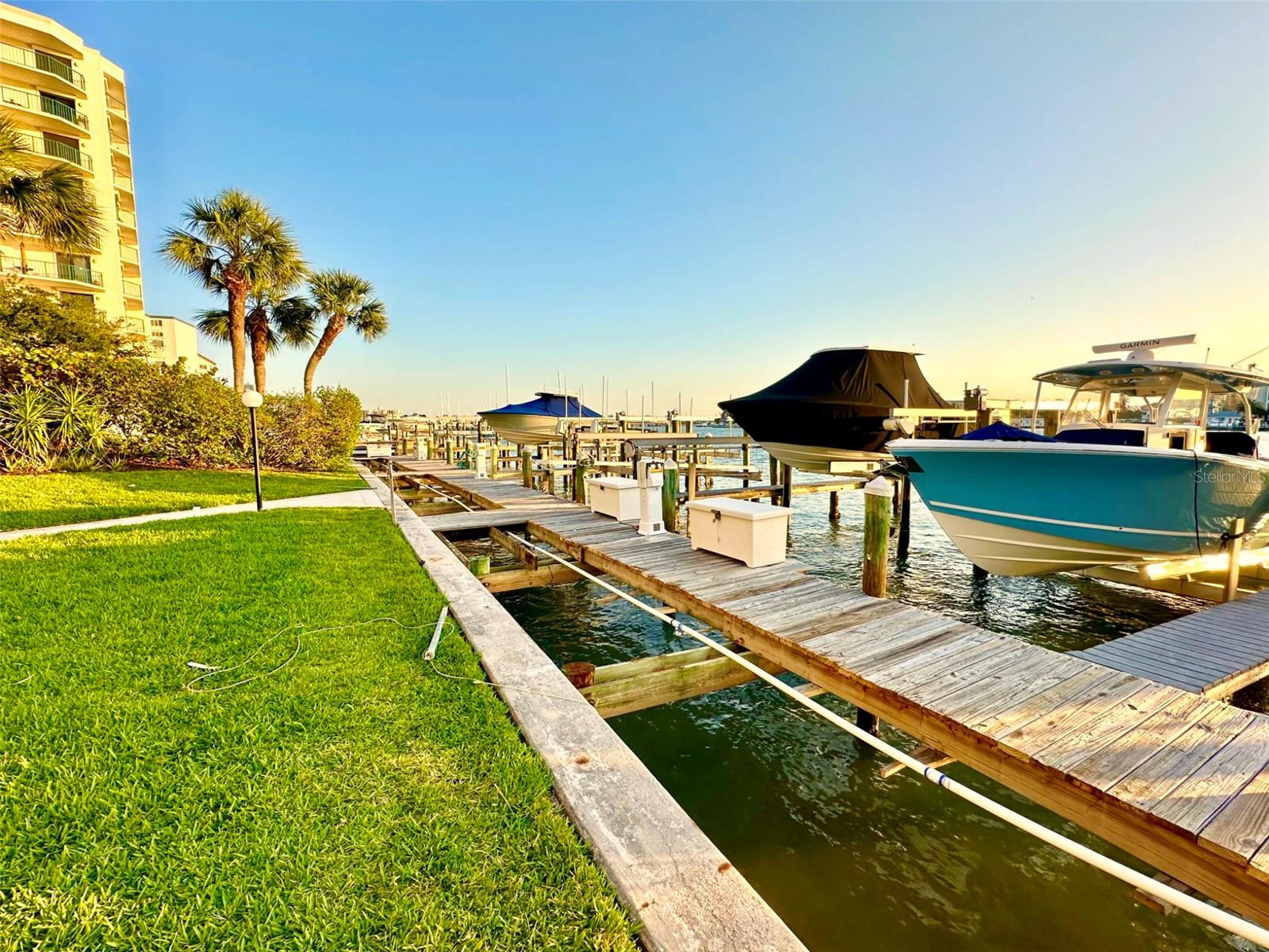 New Trex Dock being   built
