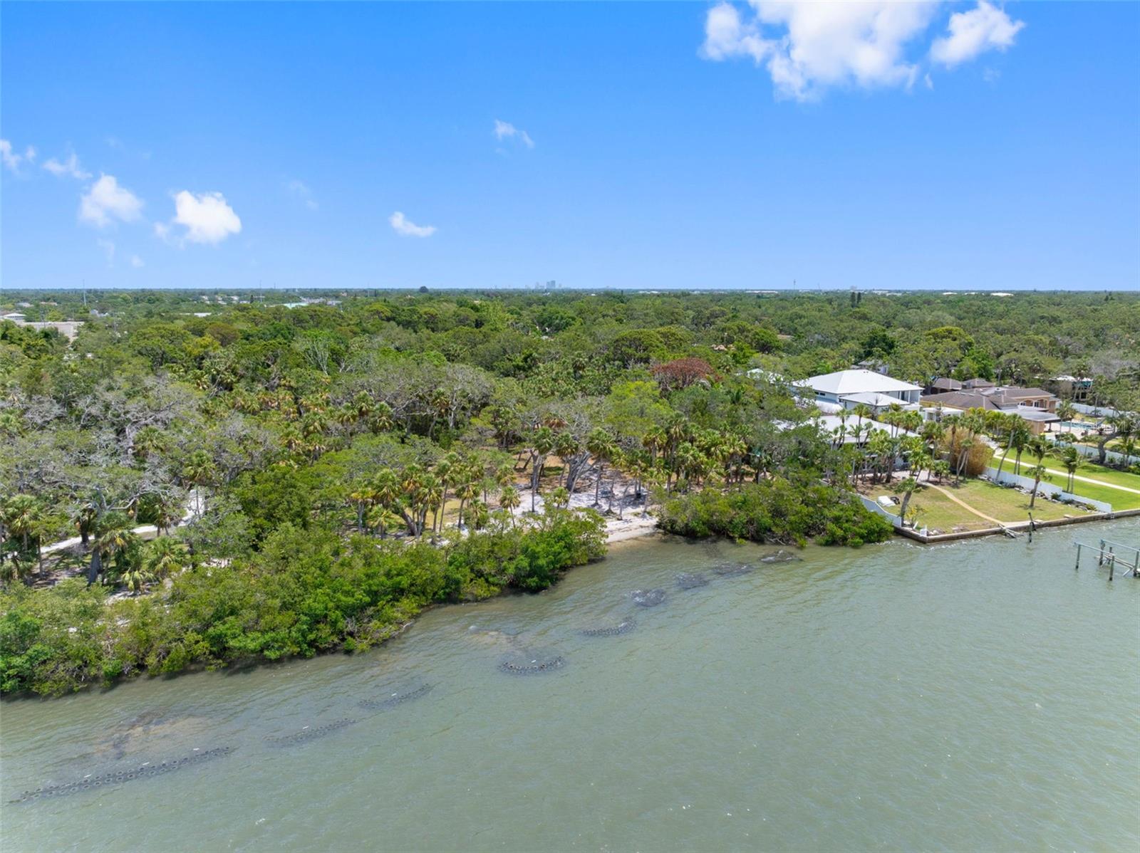 Beach and water access from Abercrombie Park.