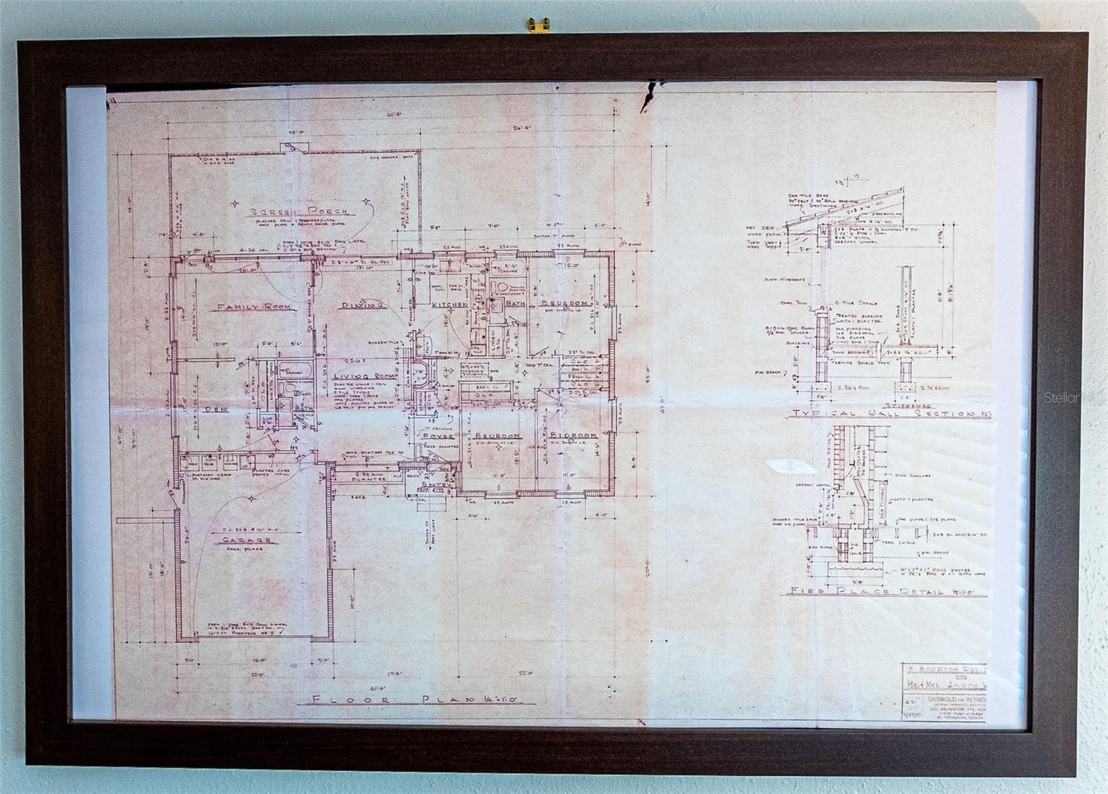 Original Floor Plan