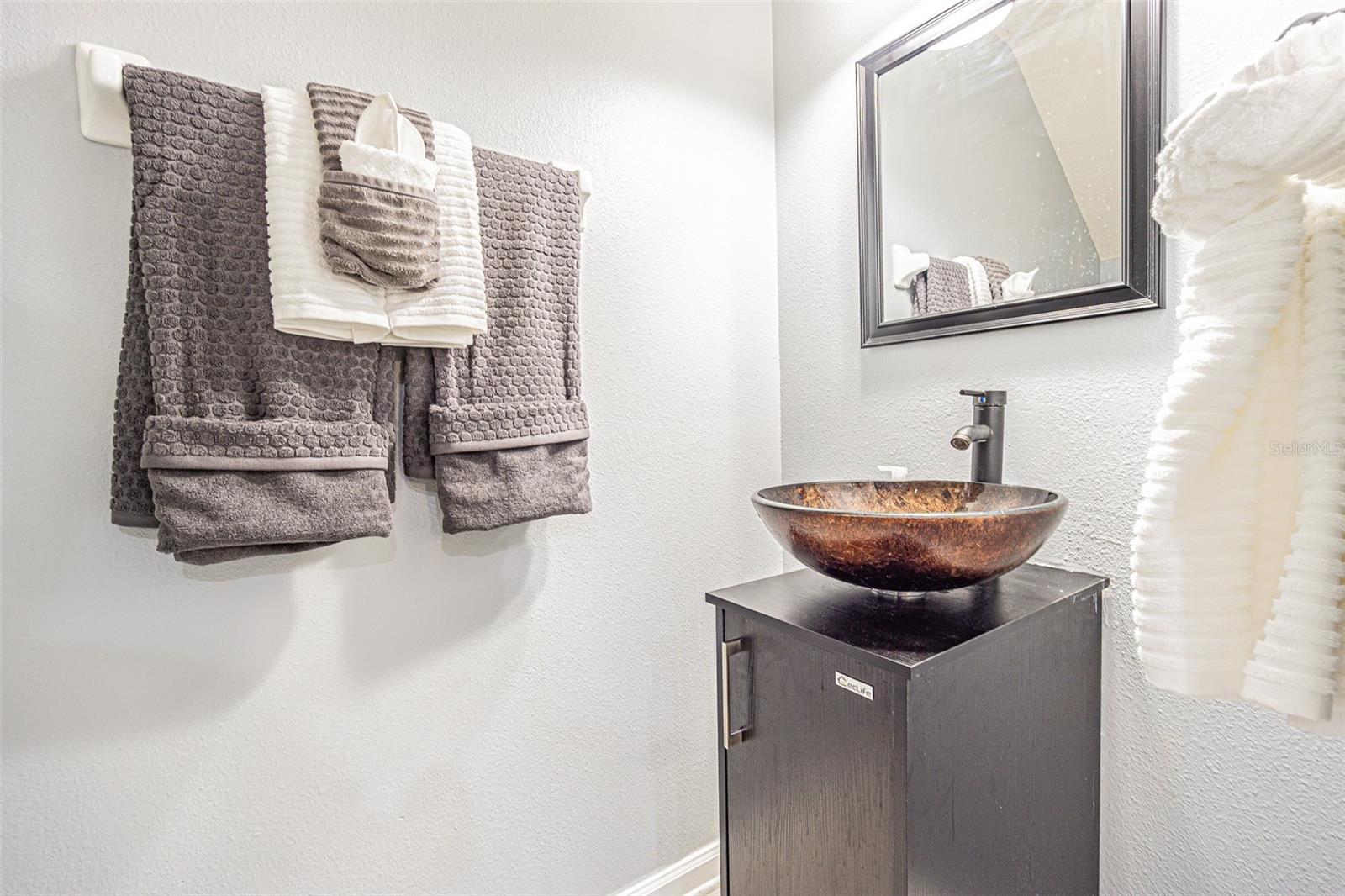 1/2 Bath - Main Level