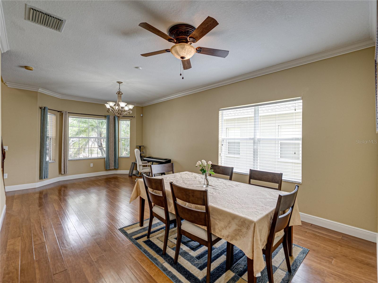 Large dining/living room combination