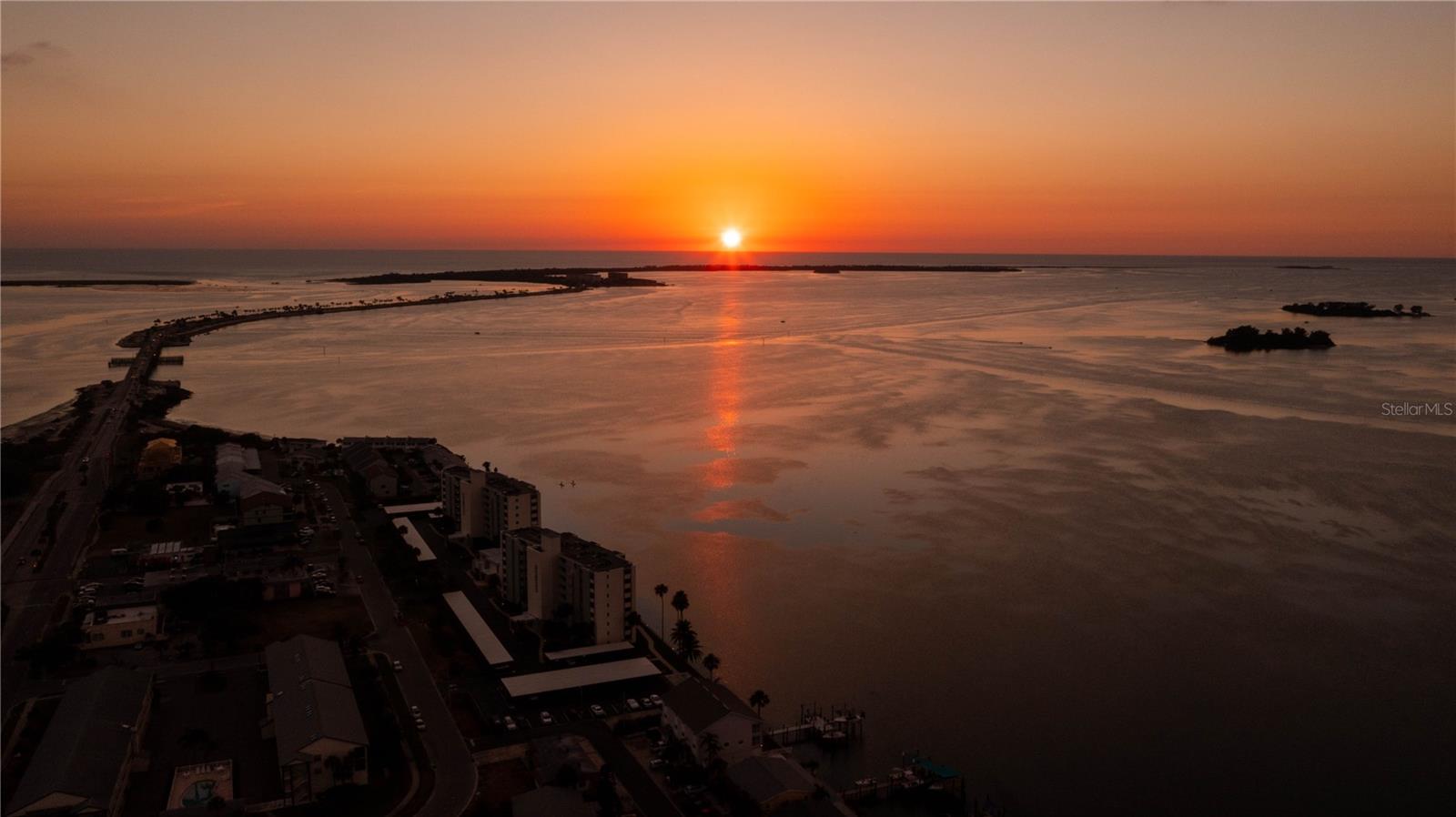 Looking Over the Dunedin Causeway