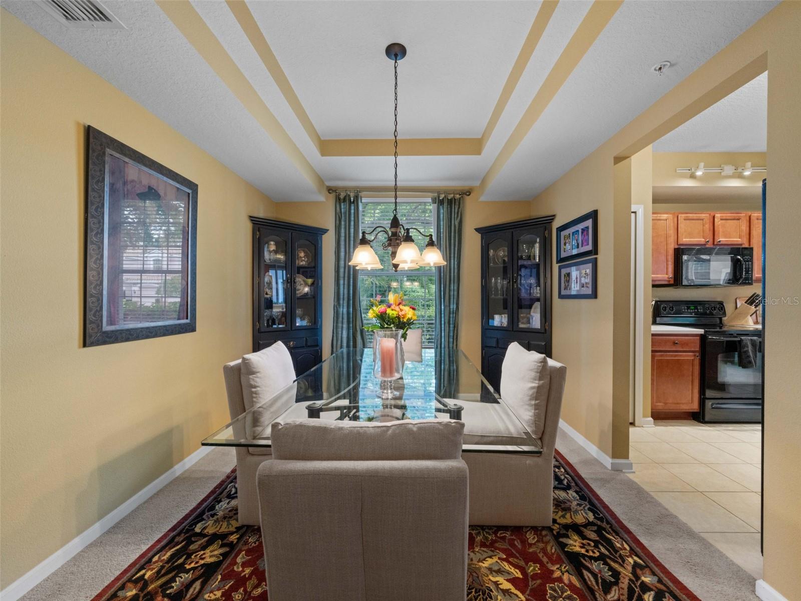 Spacious living room