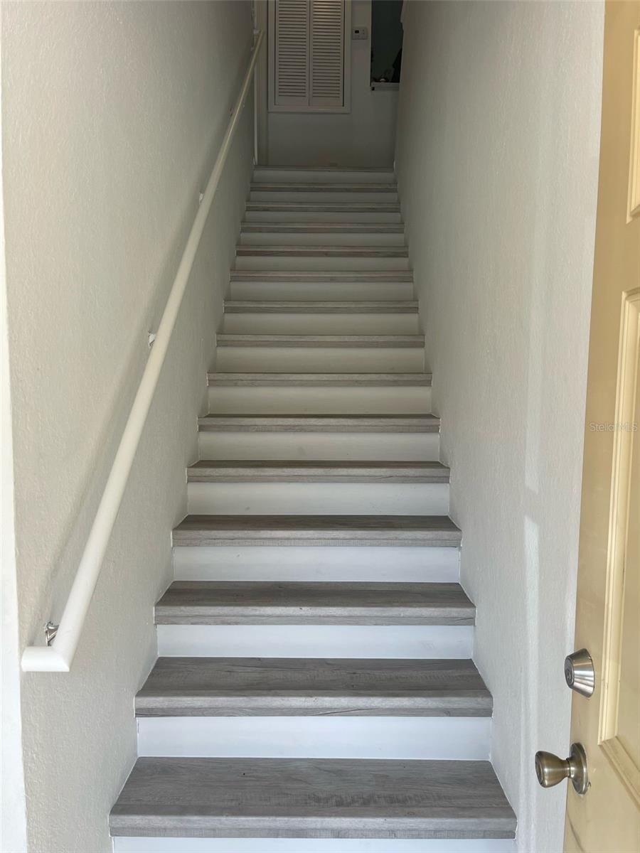 Luxury Vinyl Stairs