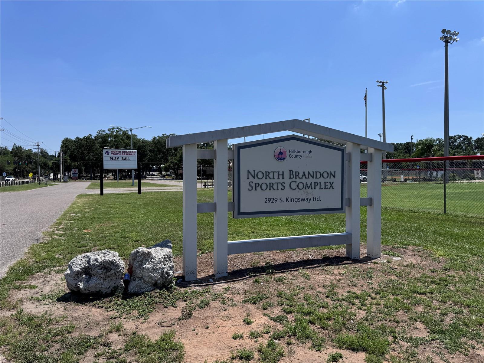 North Brandon Sports Complex walking distance