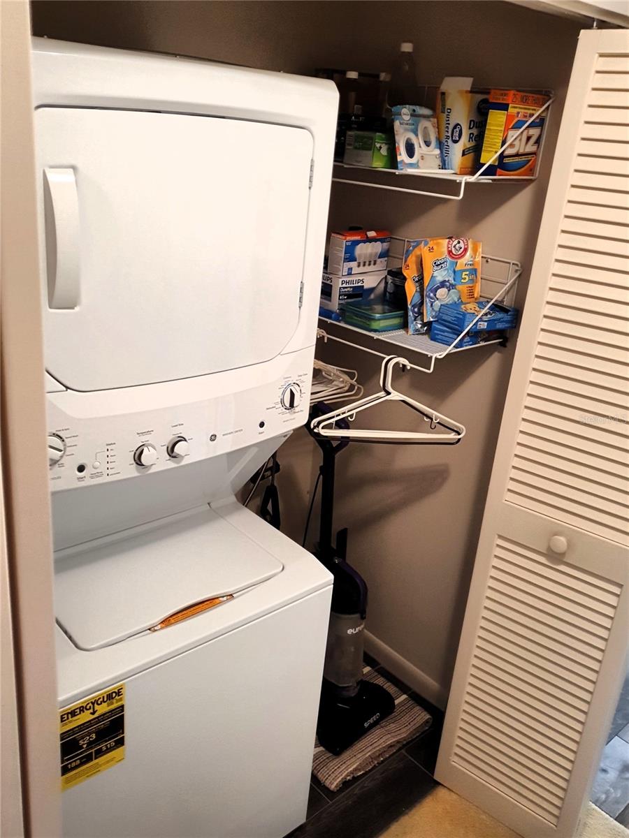 In-unit laundry