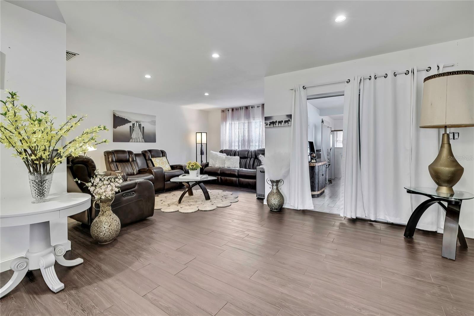 Living room view