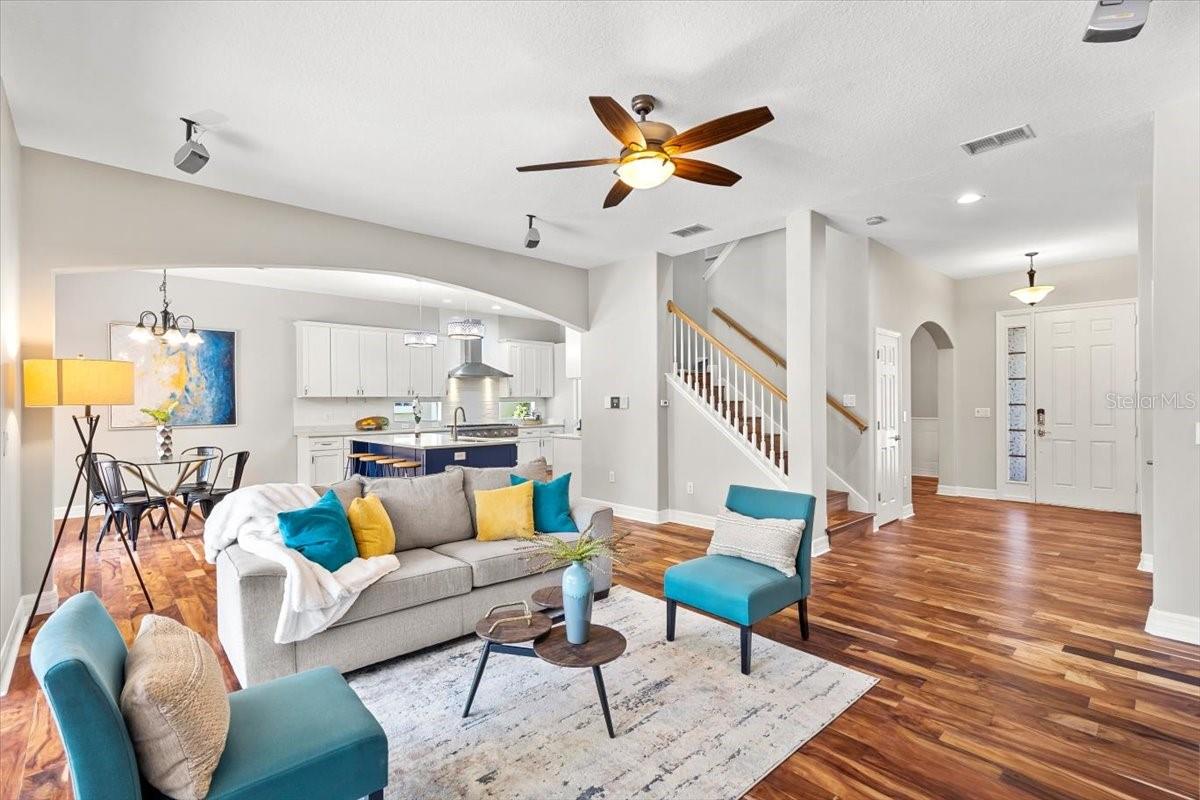 Recessed Lighting & Surround Sound