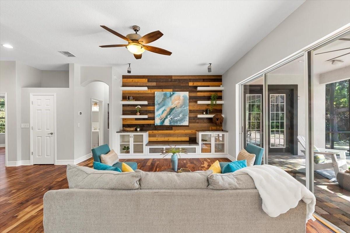 Custom Built-ins & Feature Wall