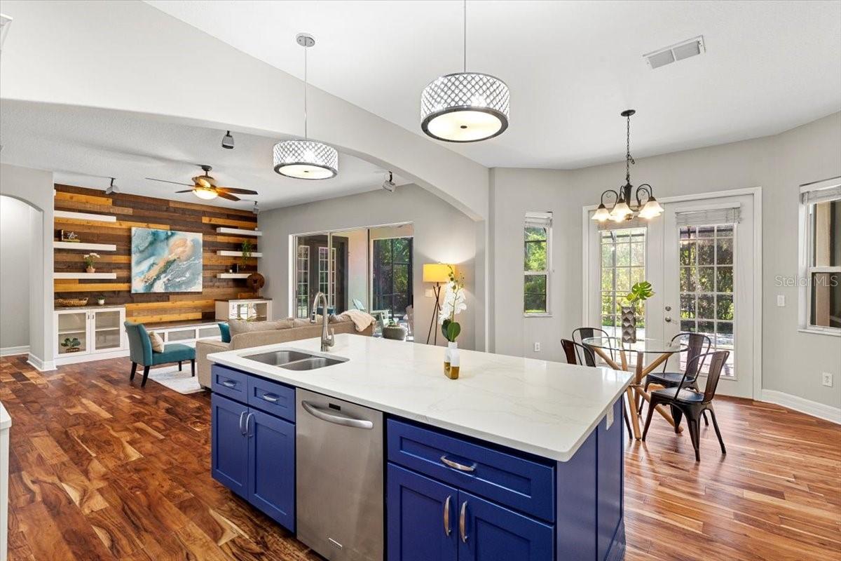 Island-Quartz Countertops