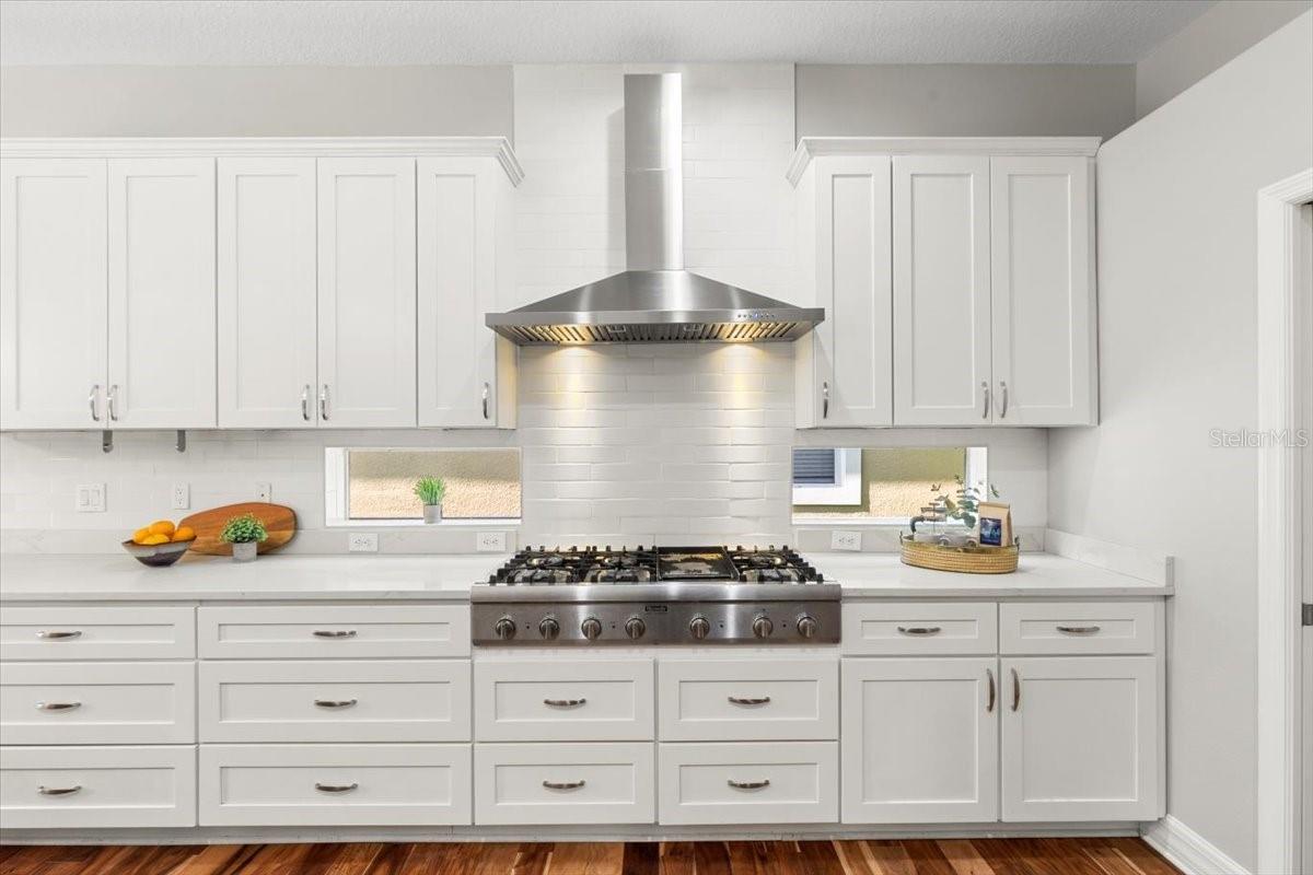 Gas Range/Range Hood