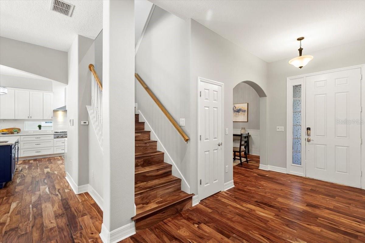 Staircase To Second Floor