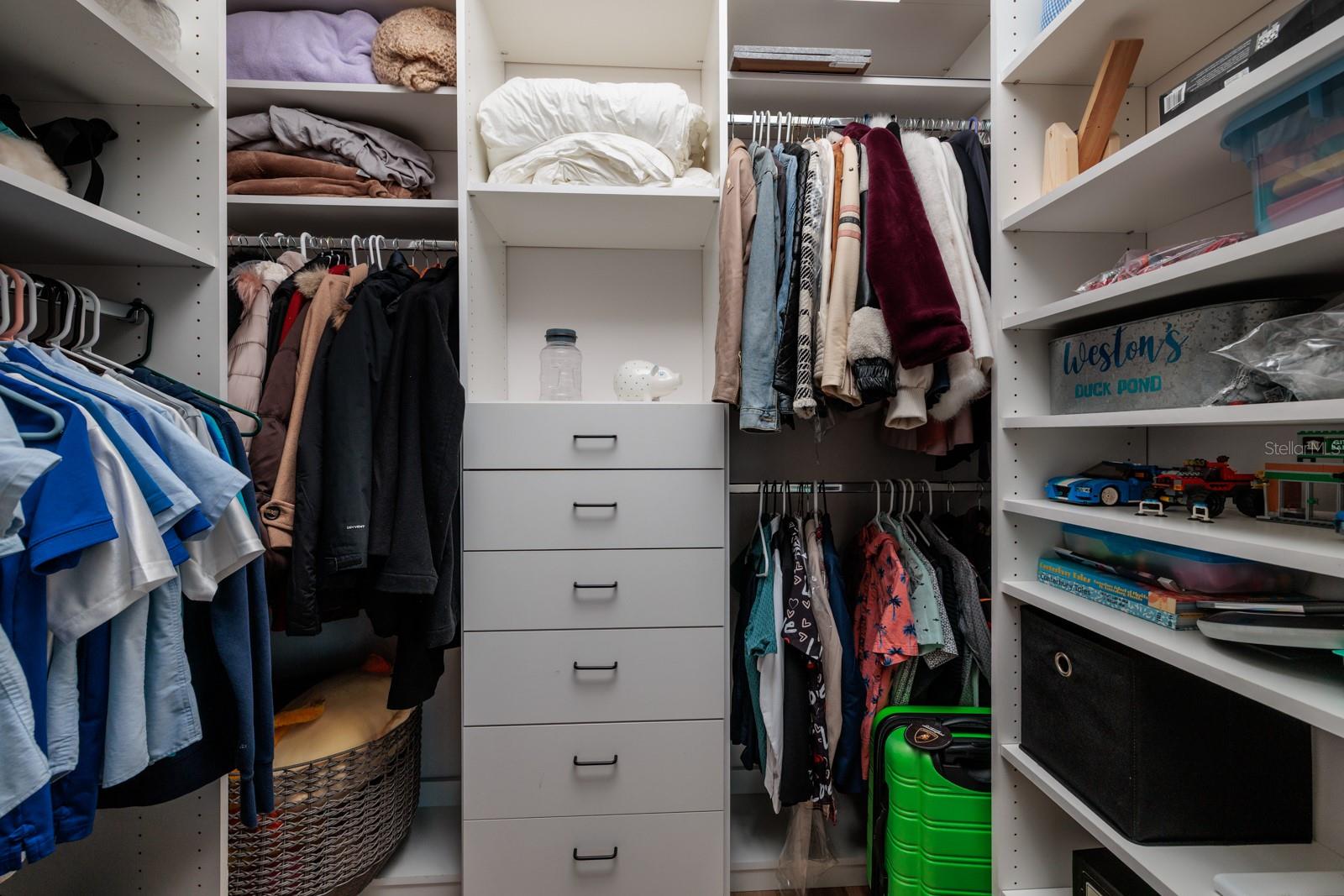 Bedroom #2 Closet