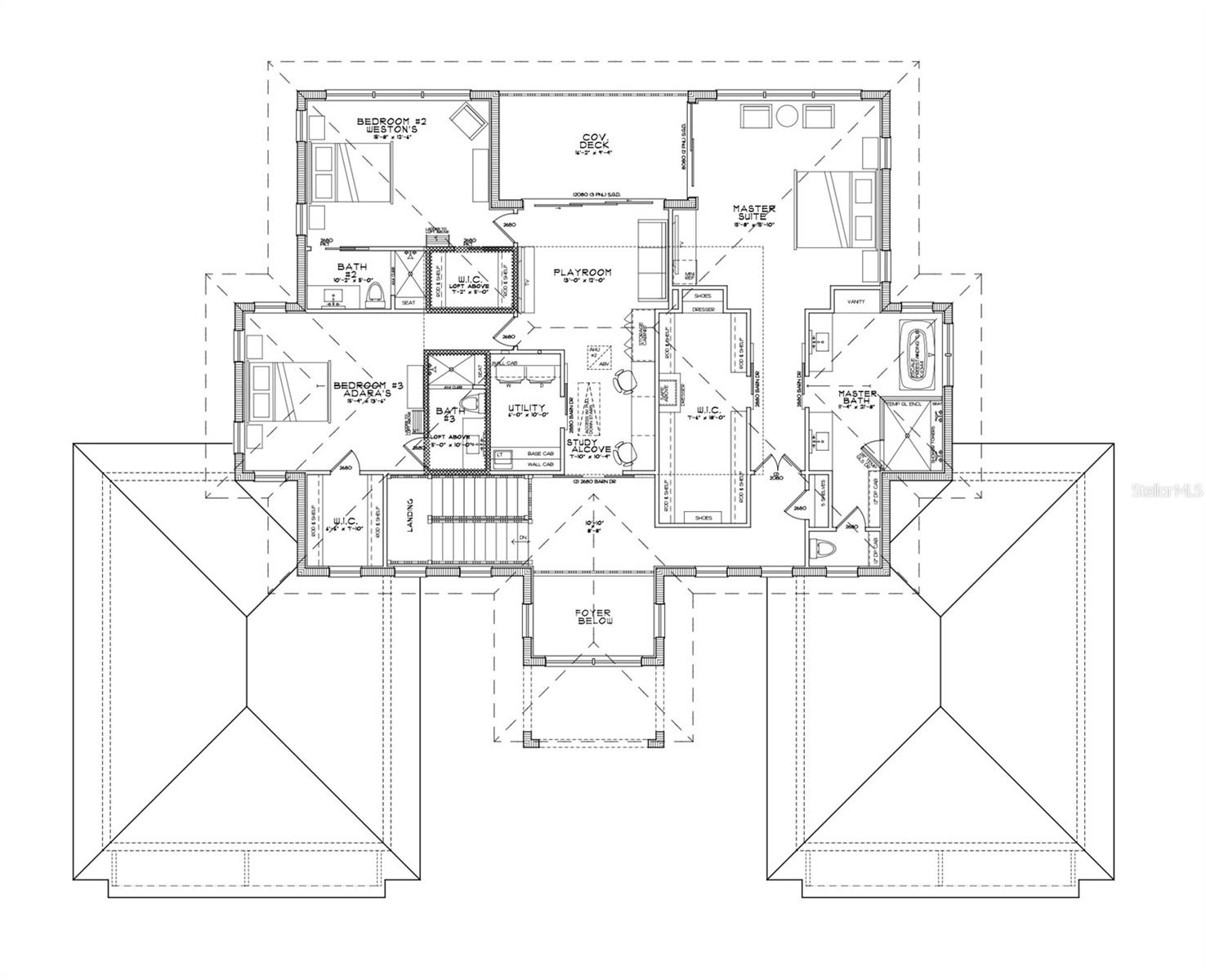 Second Floor Layout
