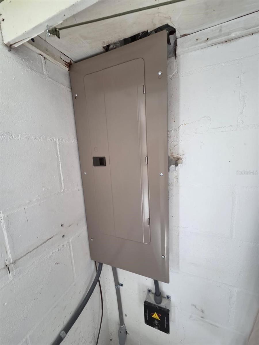 Current new Electric panel