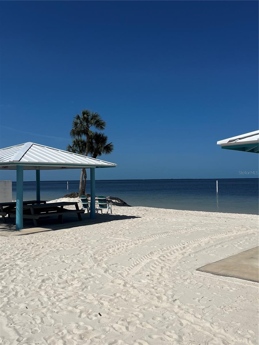 Gulf Harbor's Private Beach