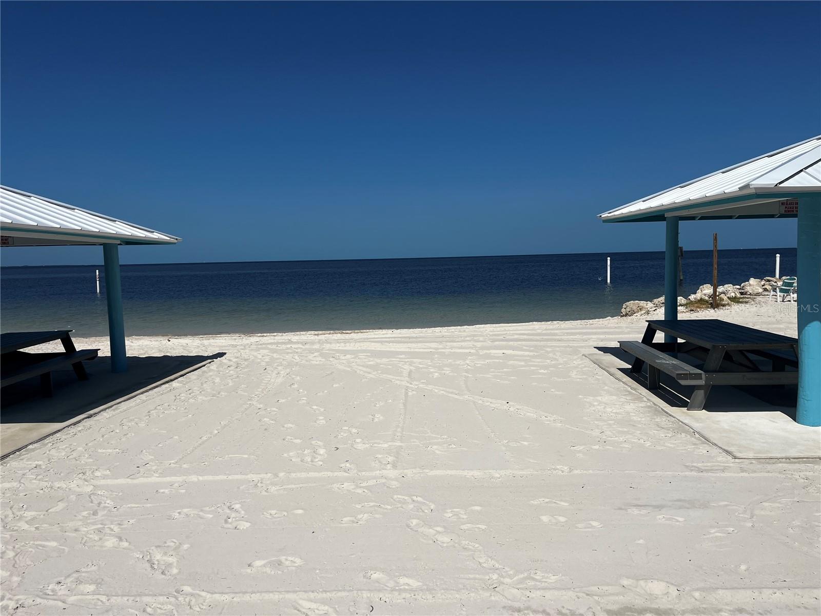 Gulf Harbor's Private Beach