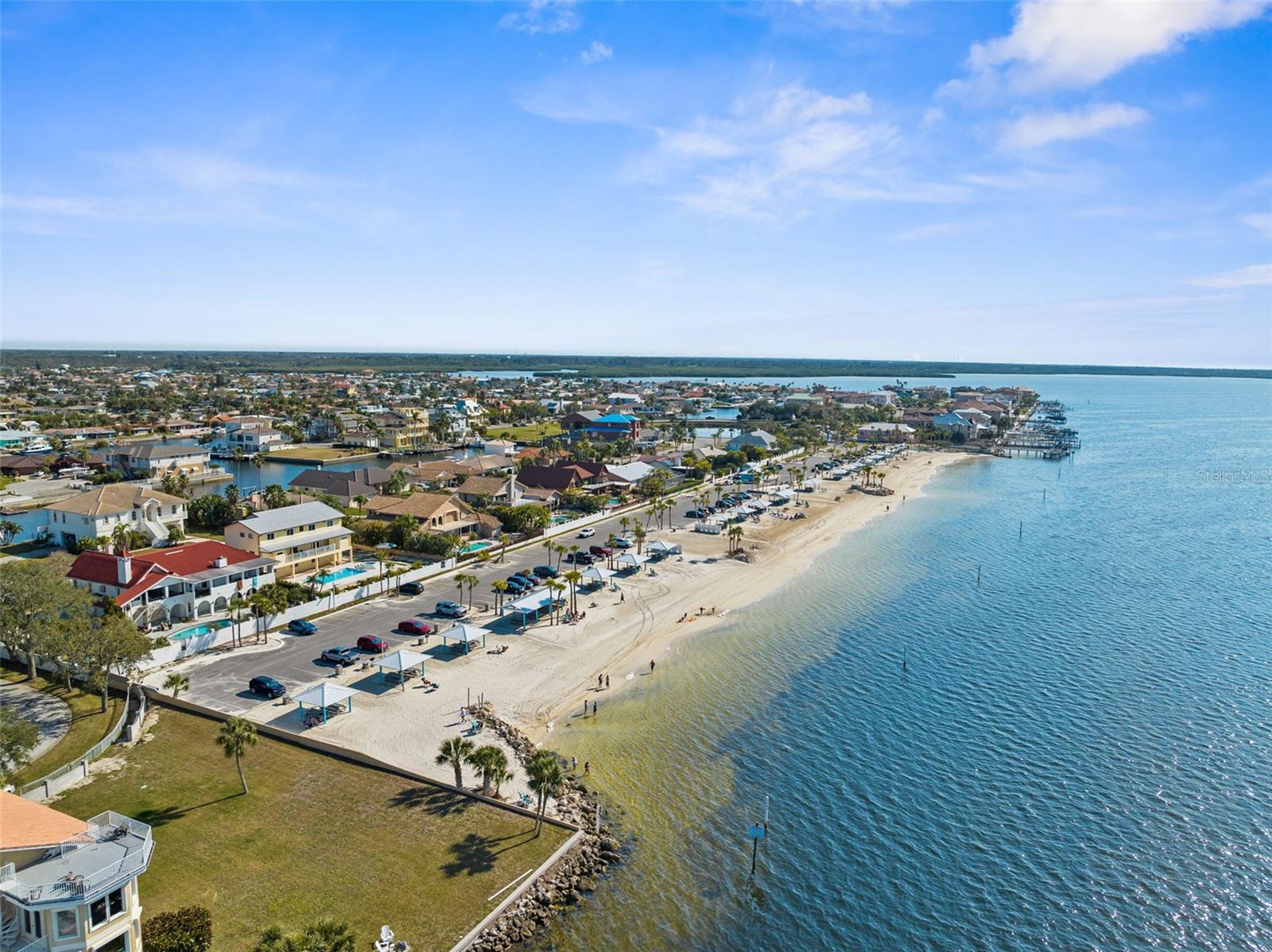 Gulf Harbor's Private Beach
