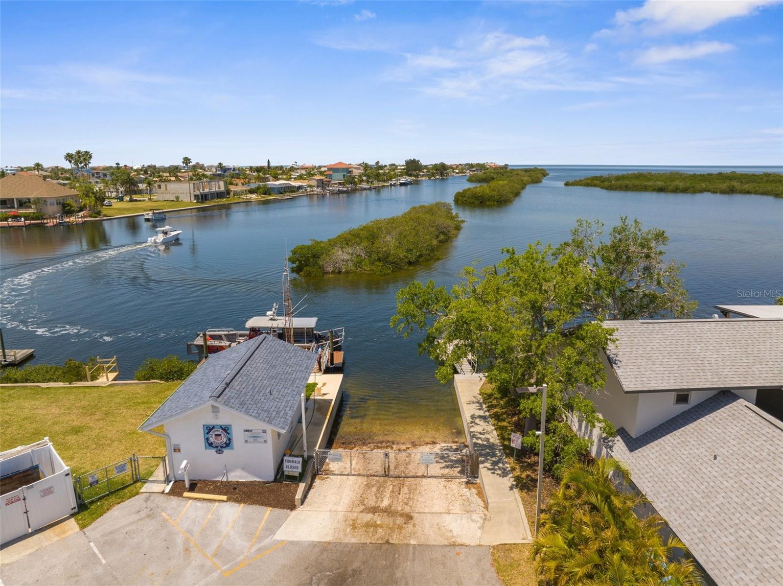 Gulf Harbor's Boat Ramp
