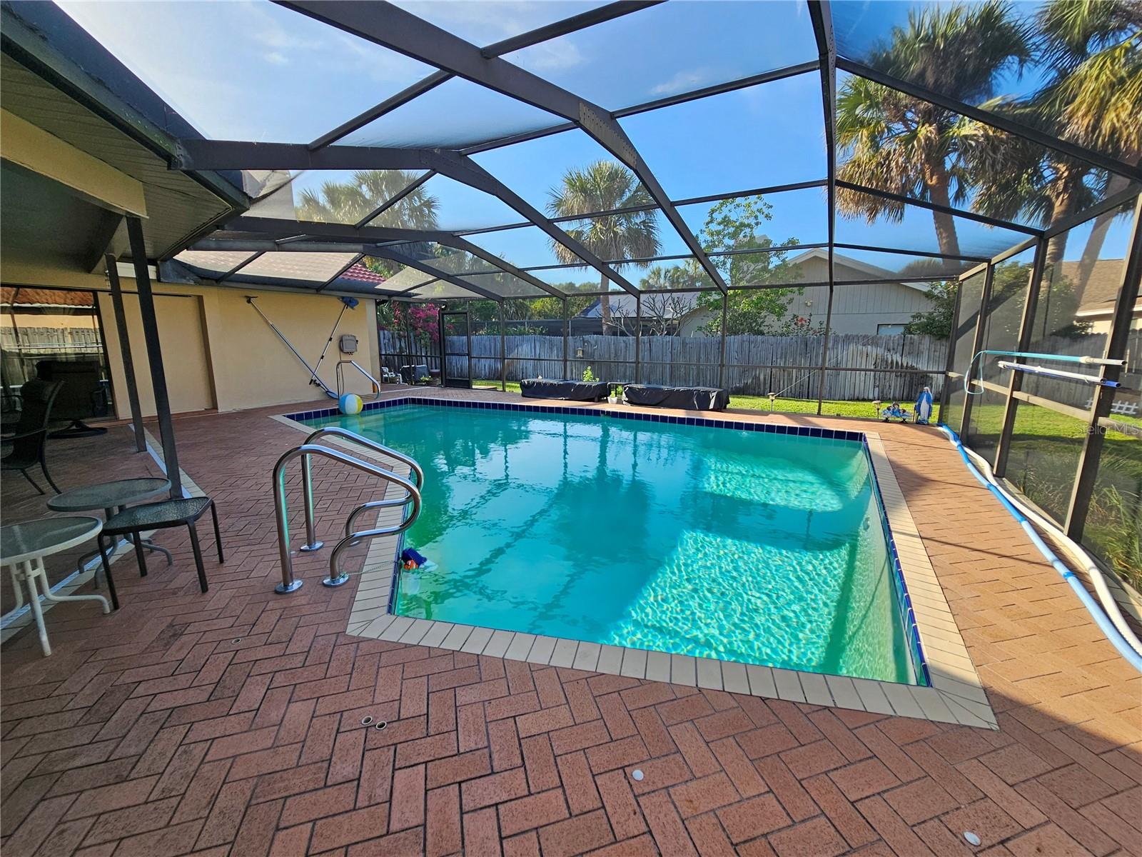 Beautiful pool area.